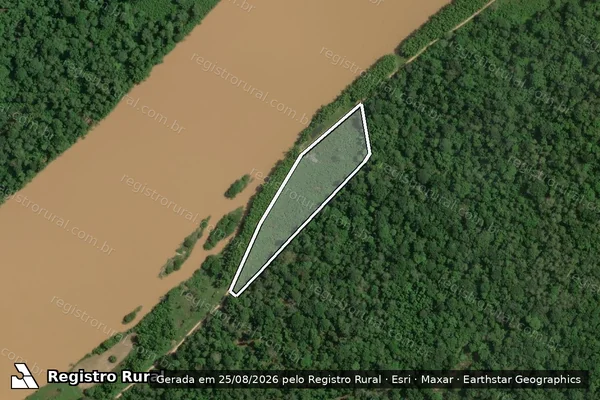 Imagem de satélite de FAZENDA NIAGARA - Parte 1 em Belmonte - BA