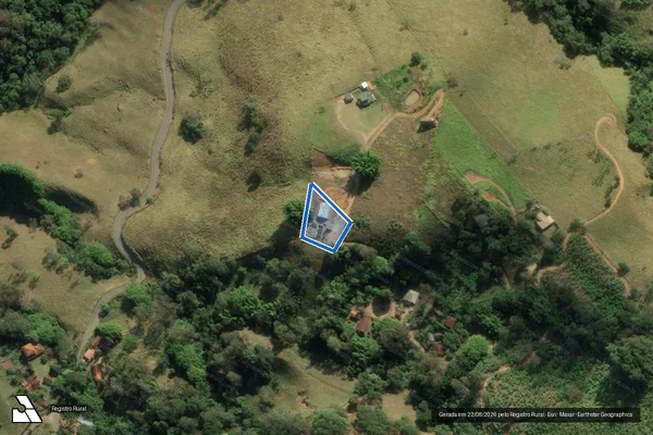 Imagem de satélite de Chácara Murucututu - Parte 1 em São Bento do Sapucaí - SP