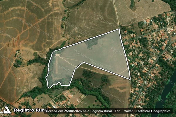 Imagem de satélite de Sítio Pau D?Alho - Área Remanescente - Parcela 1 em Limeira - SP