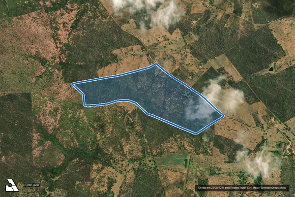 Imagem de satélite de Sítio Zé Gomes - Parte 1 em Monteiro - PB