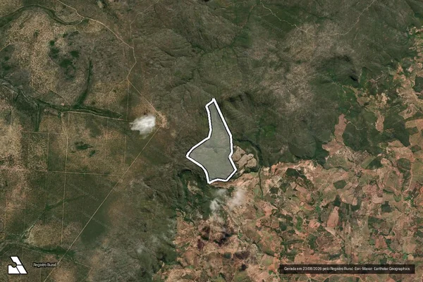Imagem de satélite de FAZENDA SITIO - Parte 1 em Mamonas - MG