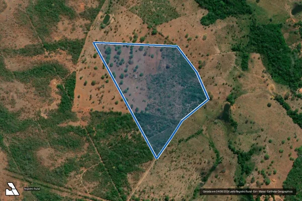 Imagem de satélite de FAZENDA PRADO BENTO DA CONCEIÇÃO - PARTE 2 em Montes Altos - MA