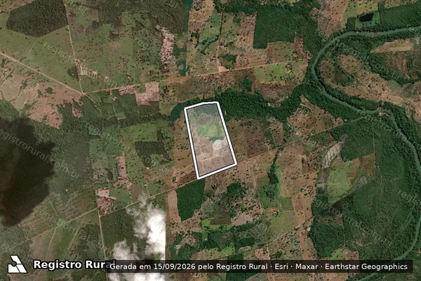 Imagem de satélite de LOTE - 20 - P.A. SANTA TEREZA