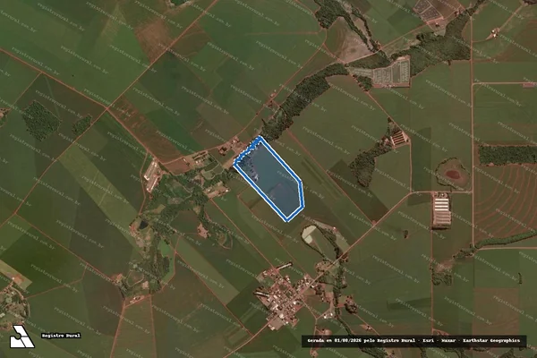 Imagem de satélite de Do Lote 113, da Gleba 16, do Imóvel Rio Azul Piqueroby - Do Lote 113, da Gleba 16, do Imóvel Rio Azul Piqueroby em Palotina - PR