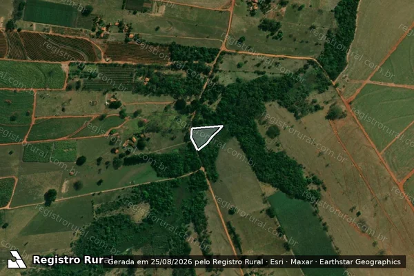 Imagem de satélite de Sítio São Miguel - Gleba B em Tupi Paulista - SP