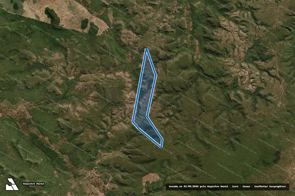Imagem de satélite de Vão da Matança - Vão da Matança em Sucupira do Riachão - MA