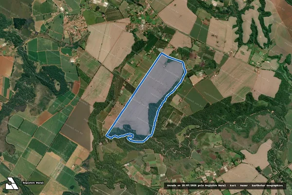 Imagem de satélite de Sítio Bela Vista - Sítio Bela Vista em São Miguel Arcanjo - SP