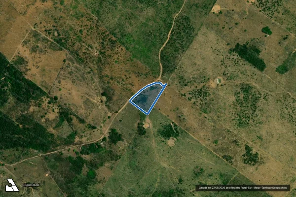 Imagem de satélite de Lote 36-Fazenda Mourão-P. A. Alvorada II