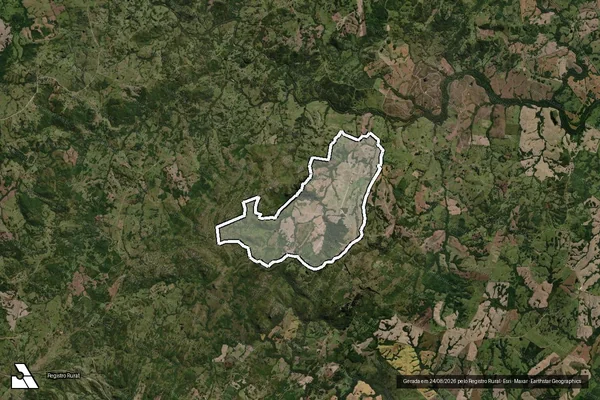 Imagem de satélite de FAZENDA SANTO ISIDRO I - GLEBA A ? ÁREA 03 em Piratini - RS