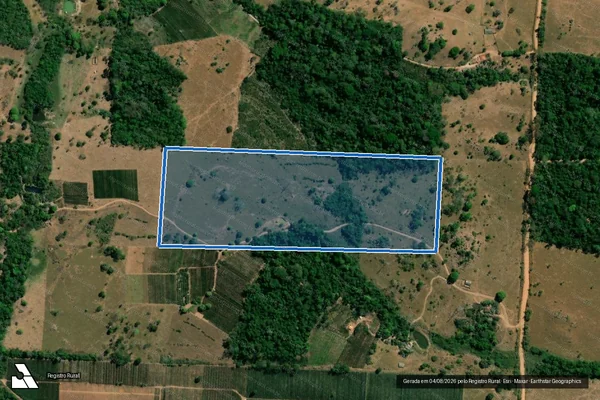 Imagem de satélite de LOTE 62-A GLEBA 05 SETOR GY-PARANÁ - LOTE 62-A GLEBA 05 SETOR GY-PARANÁ em Cacoal - RO