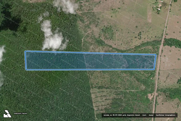 Imagem de satélite de LOTE 686 (TD INCRA) / Parte 1