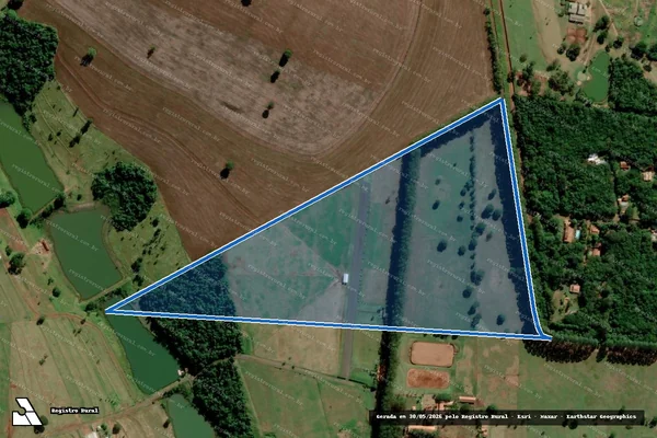 Imagem de satélite de RANCHO PROMISSÃO - Matrícula 20492 em Avaré - SP