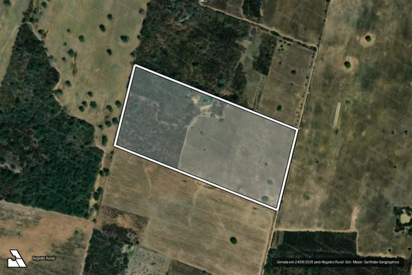 Imagem de satélite de FAZENDA BASÍLIO - Sítio Basílio XVIII em São Bento do Una - PE