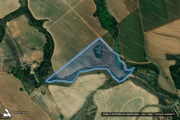 Imagem de satélite de SÍTIO DA REPRESA - 2 em Charqueada - SP