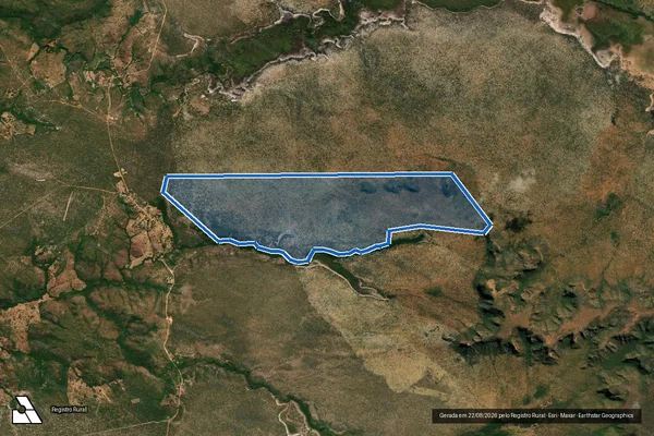 Imagem de satélite de FAZENDA SÃO JOÃO, DENOMINADA NOSSO VALE em None