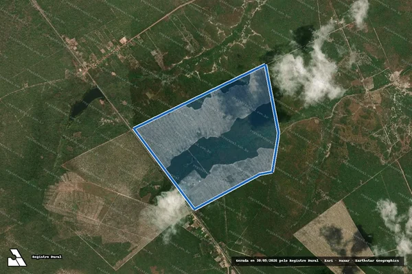 Imagem de satélite de MOCAMBINHO/FAZENDA SAPUCAIA - Parte 1 em Buriti dos Lopes - PI
