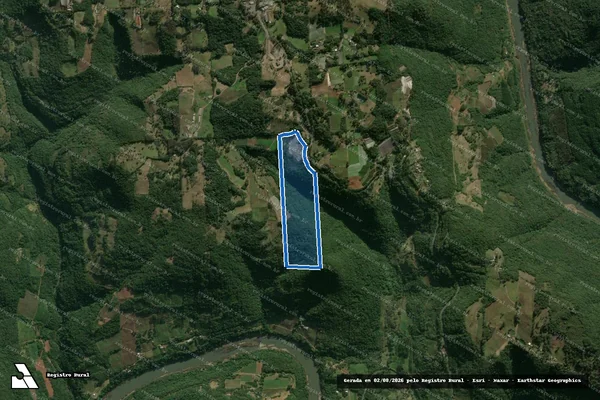 Imagem de satélite de ÁREA BORTOLON - Parte 1 em Antônio Prado - RS