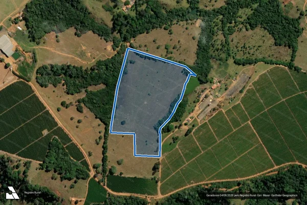 Imagem de satélite de FAZENDA VALADARES, LUGAR DENOMINADO FLORESTA - 02 em São Gotardo - MG