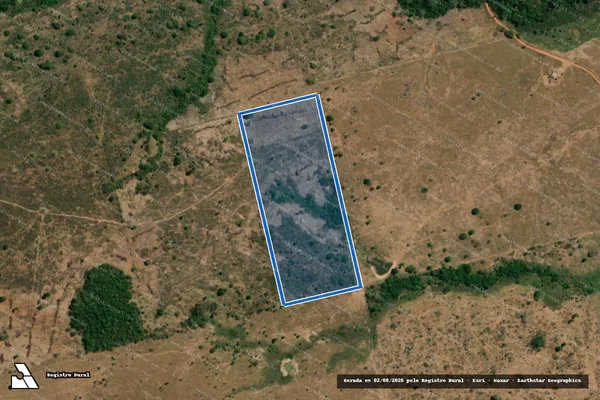 Imagem de satélite de FAZENDA PEDRA BRANCA - Gleba C em Vila Rica - MT