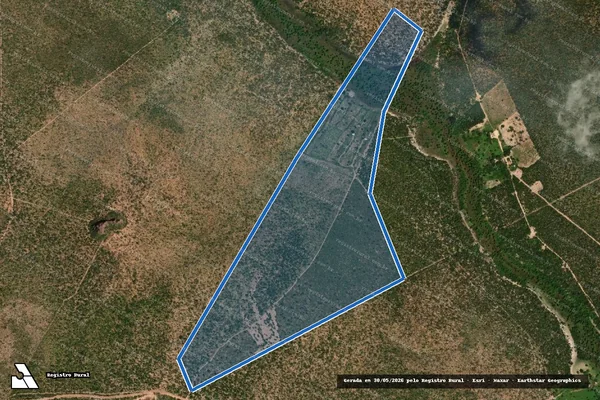 Imagem de satélite de FAZENDA MUNCH - FAZENDA MUNCH em Baixa Grande do Ribeiro - PI