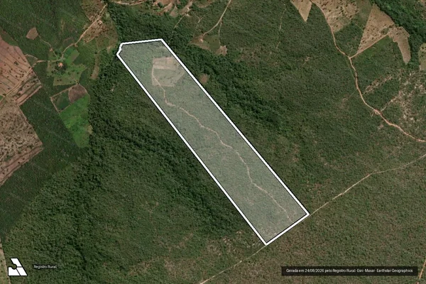 Imagem de satélite de GLEBA SANTANA, DATA FAZENDA GRANDE - Gleba II em Riachão - MA