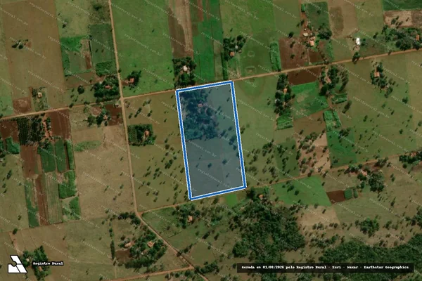Imagem de satélite de Projeto de Assentamento Santa Mônica - Lote 272 FETAGRI em Terenos - MS