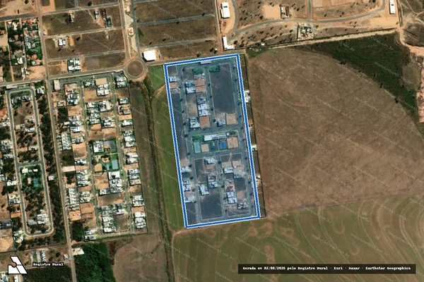 Imagem de satélite de Fazenda Paraíso III em Luís Eduardo Magalhães - BA