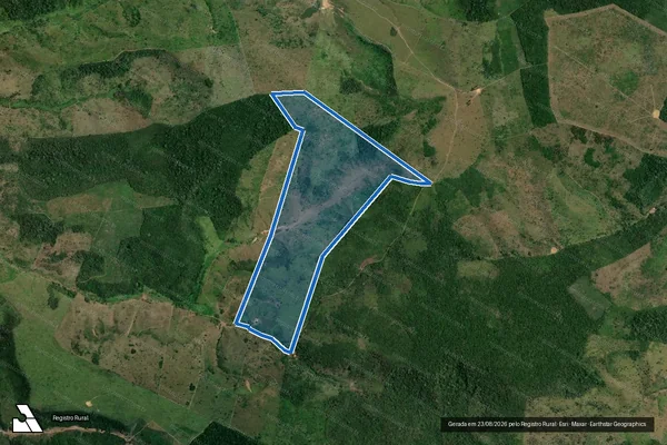 Imagem de satélite de FAZENDA BEIRA RIO - Parcela 1 em Marajá do Sena - MA