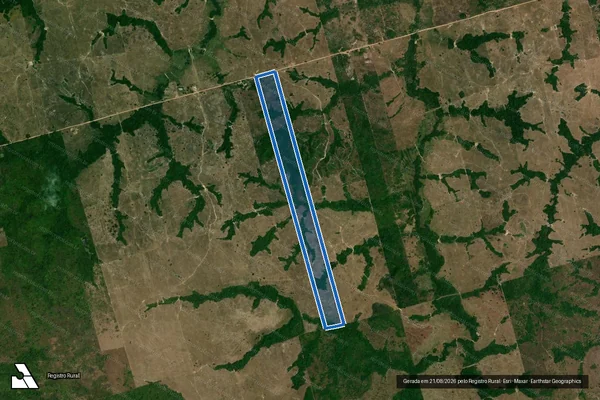Imagem de satélite de FAZENDA GALVÃO - P.A. ALTO TURI II / Parte 1