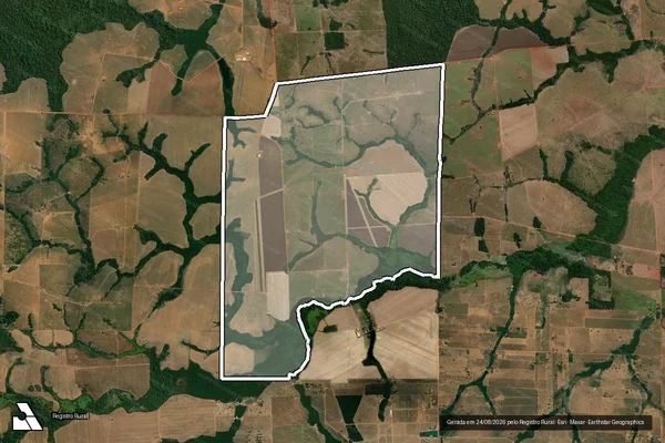 Imagem de satélite de Fazenda Iracema - Fazenda Iracema Norte em Alta Floresta - MT