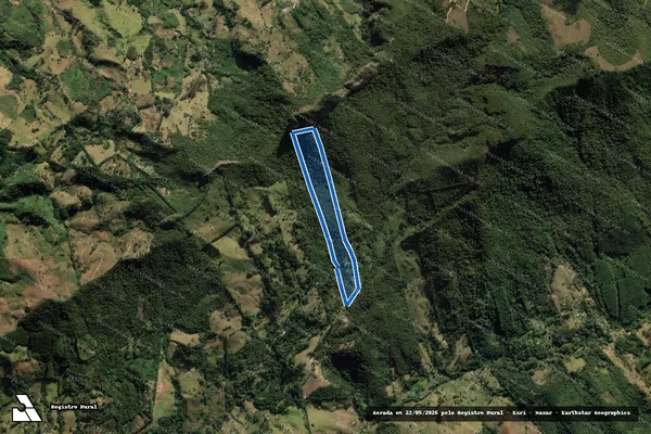 Imagem de satélite de CASA DA PEDRA / Parte 1 em São Bento do Sapucaí - SP