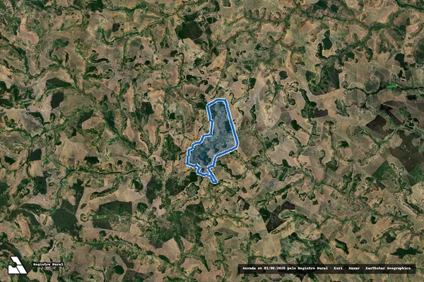 Imagem de satélite de Fazenda Surpresa - PARCELA 02 em Carlos Chagas - MG