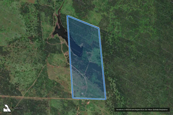 Imagem de satélite de FAZENDA BOA VISTA - GLEBA 01 - GLEBA 2 em Santa Maria - RN