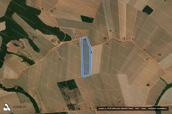Imagem de satélite de LOTE N°25 - LOTE N°25 em Vera - MT