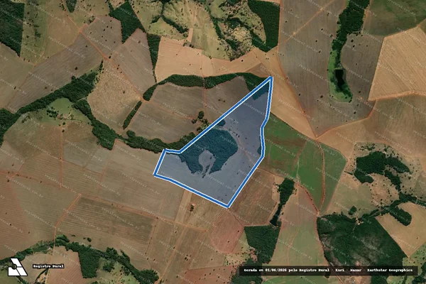 Imagem de satélite de FAZENDA SANTO ANTONIO DA LAGEM - GLEBA DENISE em Ipameri - GO