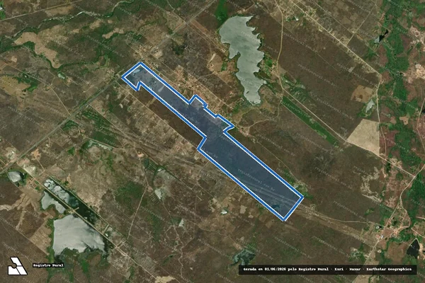 Imagem de satélite de FAZENDA TOCANTINS - Parte 1 em Caucaia - CE