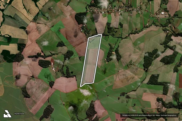 Imagem de satélite de Sem denominação - Parte 1 em Chapada - RS