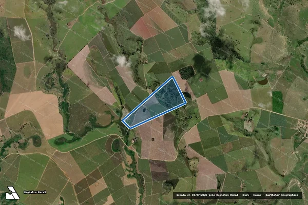 Imagem de satélite de FAZENDA BRASIL AMÉRICA - Gleba 06 em Mucuri - BA