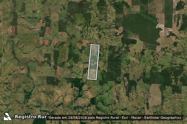 Imagem de satélite de Lote Rural 14, Gleba 69, PIC PAR em Cerejeiras - RO