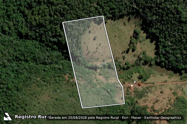 Imagem de satélite de FAZENDA SÃO FELIX - Gleba 04 em Sabinópolis - MG