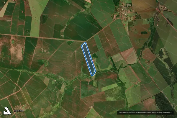 Imagem de satélite de Fazenda Santa Izabel - Parte 1 em Caarapó - MS