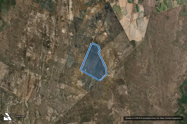 Imagem de satélite de P.A. BARRA I - RESERVA LEGAL 02 - Reserva Legal 02 em Formosa - GO