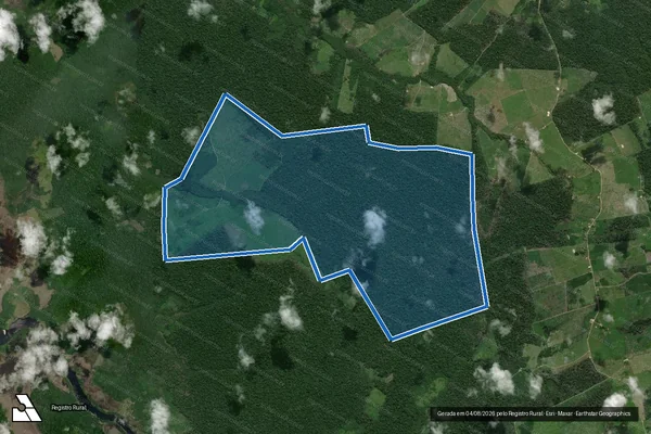 Imagem de satélite de FAZENDA PRINCESA DO TURÚ - Parte 1 em Porto de Moz - PA