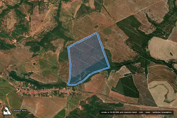 Imagem de satélite de FAZENDA CASSIA - Parcela 1 em General Carneiro - MT
