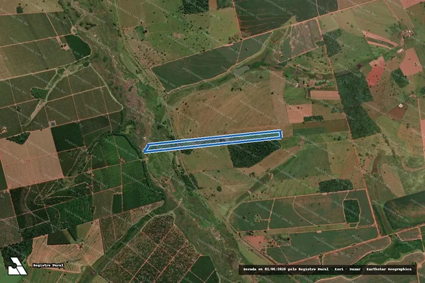 Imagem de satélite de Sitio São João em Fernandópolis - SP