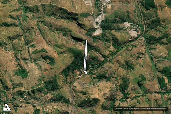 Imagem de satélite de SÍTIO RECANTO DO JEQUITIBÁ - GLEBA_L4 em Colatina - ES