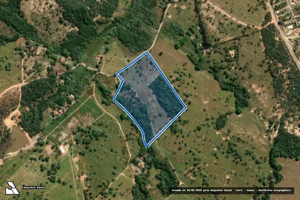 Imagem de satélite de FAZENDA PONTE ALTA,MATA VIRGEM E AREIAS - Parcela 1 em Nova Serrana - MG