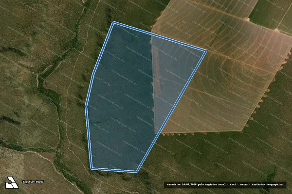 Imagem de satélite de Fazenda Sassapão V em Formosa do Rio Preto - BA
