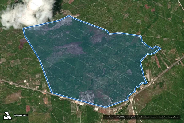 Imagem de satélite de Fazenda Vale Dourado - Fazenda Vale Dourado em Humberto de Campos - MA