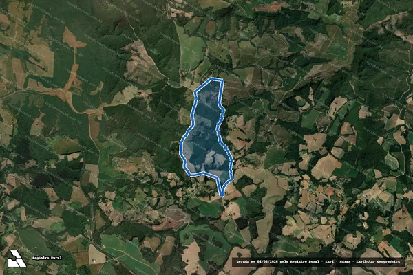 Imagem de satélite de FAZENDA CAPIVARY em Ipiranga - PR